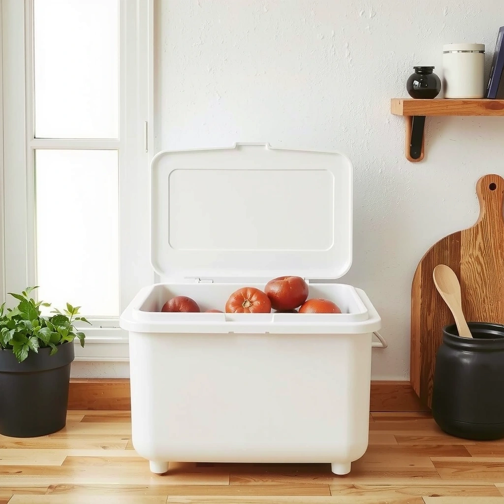 Kitchen composting and food scrap utilization techniques