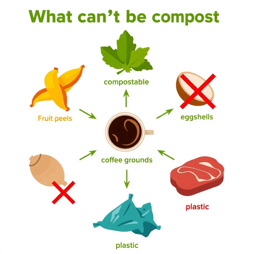 Compost ingredients chart